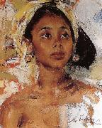 Nikolay Fechin Girl oil painting reproduction